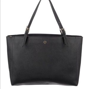 Tory Burch Grained Leather Tote